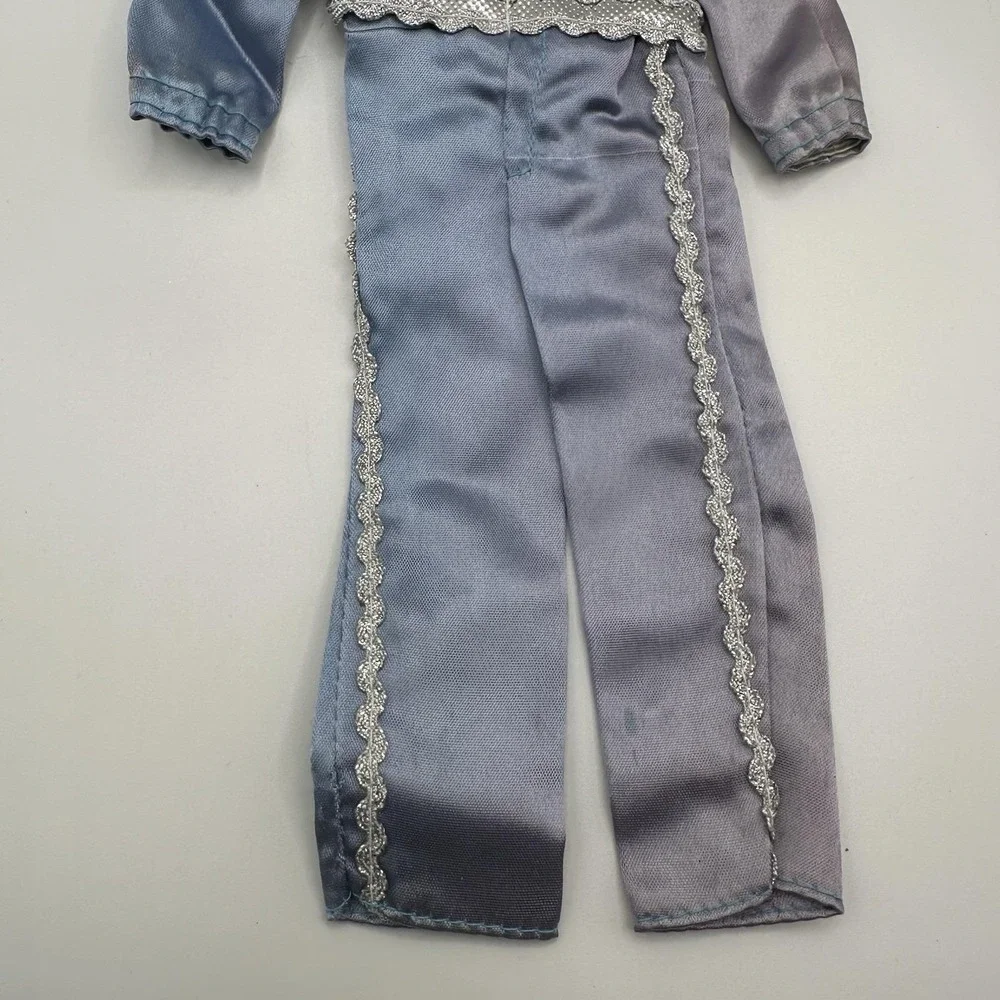 Donny‎ Osmond Doll Blue Jumpsuit 1976 Mattel Pants Suit Pantsuit Outfit Vintage - Picture 4 of 6
